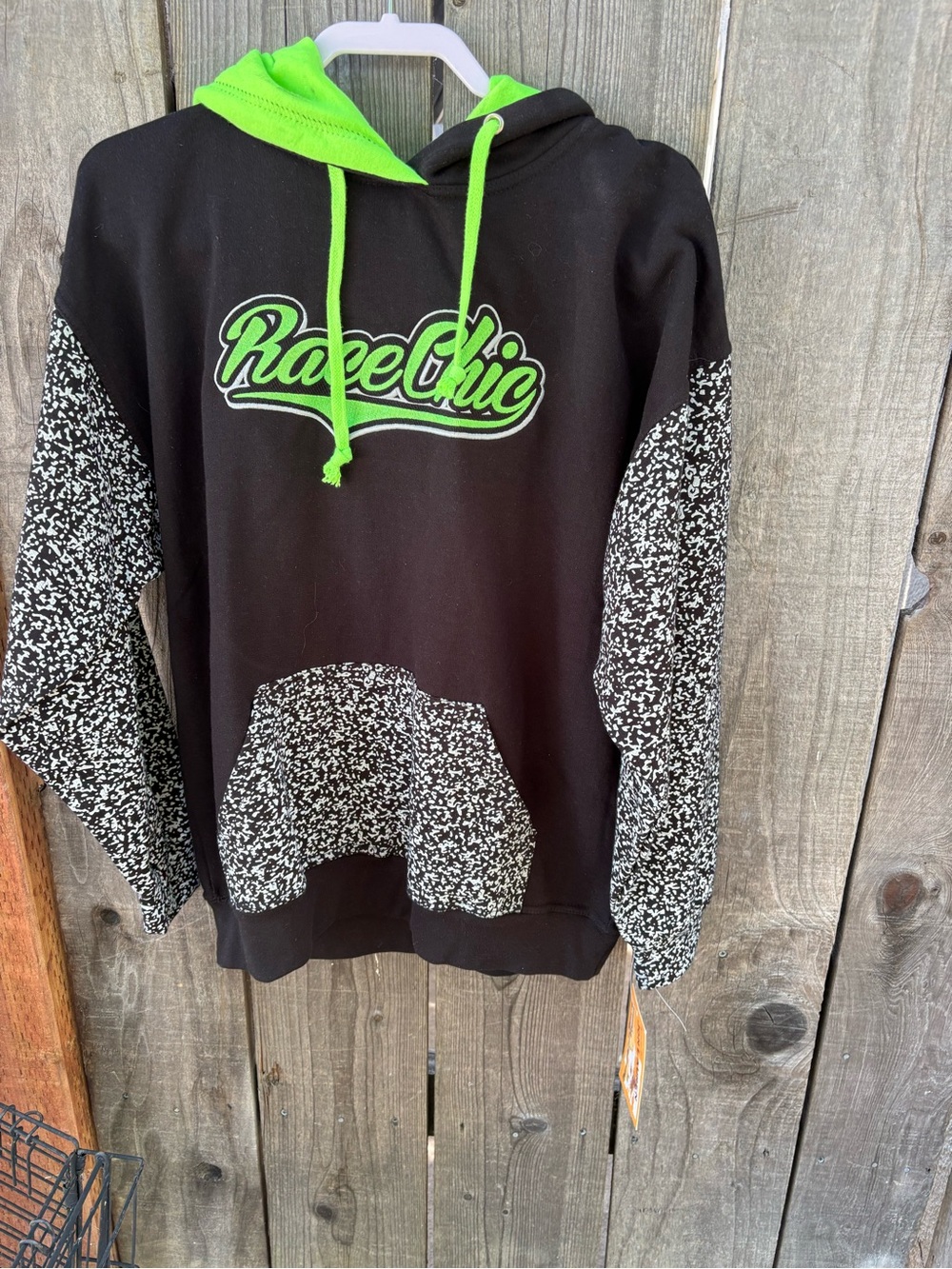 Race Chic black hoodie Jon Lauren